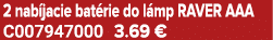 2 nab jacie bat rie do l mp RAVER AAA C007947000 3.69 €
