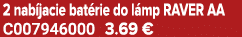 2 nab jacie bat rie do l mp RAVER AA C007946000 3.69 €