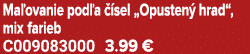 Ma ovanie pod a  sel „Opusten  hrad“, mix farieb C009083000 3.99 €