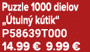 Puzzle 1000 dielov „ tuln k tik“ P58639T000 14.99 € 9.99 €