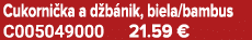 Cukorni ka a d b nik, biela/bambus C005049000 21.59 €