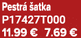 Pestr  atka P17427T000 11.99 € 7.69 €