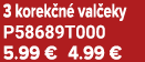 3 korek n val eky P58689T000 5.99 € 4.99 €