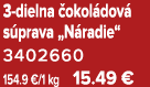 3 dielna okol dov  s prava „N radie“ 3402660 154.9 €/1 kg 15.49 €