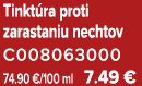 Tinkt ra proti zarastaniu nechtov C008063000 74.90 €/100 ml 7.49 €