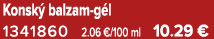 Konsk balzam g l 1341860 2.06 €/100 ml 10.29 €