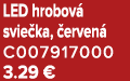 LED hrobov svie ka,  erven  C007917000 3.29 €