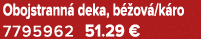 Obojstrann deka, b  ov /k ro 7795962 51.29 €