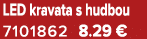 LED kravata s hudbou 7101862 8.29 €
