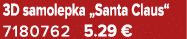 3D samolepka „Santa Claus“ 7180762 5.29 €