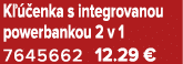 K  enka s integrovanou powerbankou 2 v 1 7645662 12.29 €