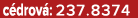 c drov : 237.8374