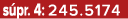 s pr. 4: 245.5174