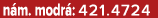 n m. modr : 421.4724
