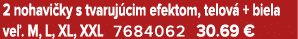 2 nohavi ky s tvaruj cim efektom, telov + biela ve . M, L, XL, XXL 7684062 30.69 €