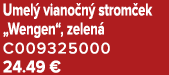 Umel viano n  strom ek „Wengen“, zelen  C009325000 24.49 €