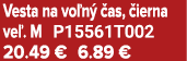 Vesta na vo n  as,  ierna ve . M P15561T002 20.49 € 6.89 €