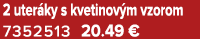 2 uter ky s kvetinov m vzorom 7352513 20.49 €