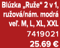 Bl zka „Ru e“ 2 v 1, ru ov /n m. modr ve . M, L, XL, XXL 7419021 25.69 €