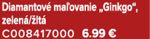 Diamantov ma ovanie „Ginkgo“, zelen / lt  C008417000 6.99 €