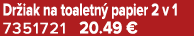 Dr iak na toaletn papier 2 v 1 7351721 20.49 €