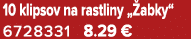 10 klipsov na rastliny „ abky“ 6728331 8.29 €