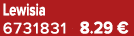 Lewisia 6731831 8.29 €