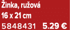  inka, ru ov 16 x 21 cm 5848431 5.29 €