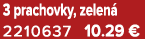 3 prachovky, zelen 2210637 10.29 €