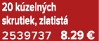 20 k zeln ch skrutiek, zlatist 2539737 8.29 €