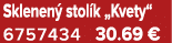 Sklenen stol k „Kvety“ 6757434 30.69 €