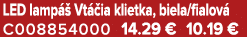 LED lamp  Vt  ia klietka, biela/fialov  C008854000 14.29 € 10.19 €