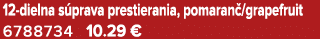 12 dielna s prava prestierania, pomaran /grapefruit 6788734 10.29 €