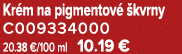 Kr m na pigmentov  kvrny C009334000 20.38 €/100 ml 10.19 €