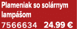 Plameniak so sol rnym lamp om 7566634 24.99 €