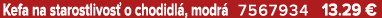 Kefa na starostlivos o chodidl , modr  7567934 13.29 €