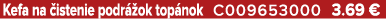Kefa na istenie podr  ok top nok C009653000 3.69 €