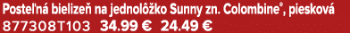Poste n bielize  na jednol  ko Sunny zn. Colombine®, pieskov  877308T103 34.99 € 24.49 €