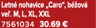 Letn nohavice „Caro“, b  ov  ve . M, L, XL, XXL 7561034 30.69 €