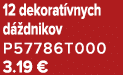 12 dekorat vnych d dnikov P57786T000 3.19 €