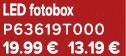 LED fotobox P63619T000 19.99 € 13.19 €