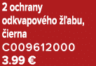 2 ochrany odkvapov ho  abu,  ierna C009612000 3.99 €