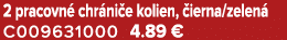 2 pracovn chr ni e kolien,  ierna/zelen  C009631000 4.89 €