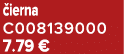  ierna C008139000 7.79 €