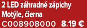 2 LED z hradn z pichy Mot le,  ierna C008908000 8.19 €