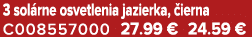 3 sol rne osvetlenia jazierka, ierna C008557000 27.99 € 24.59 €