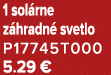 1 sol rne z hradn svetlo P17745T000 5.29 €