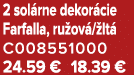 2 sol rne dekor cie Farfalla, ru ov / lt C008551000 24.59 € 18.39 €