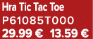 Hra Tic Tac Toe P61085T000 29.99 € 13.59 €