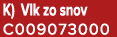 K) Vlk zo snov C009073000